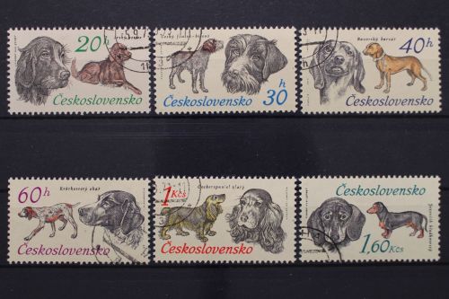 Tschechoslowakei, MiNr. 2154-2159, gestempelt