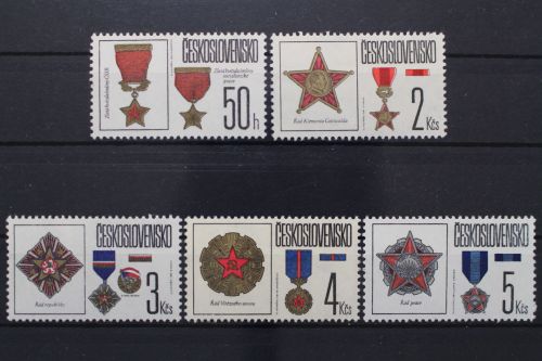 Tschechoslowakei, MiNr. 2897-2901, postfrisch
