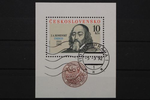 Tschechoslowakei, MiNr. Block 96, gestempelt