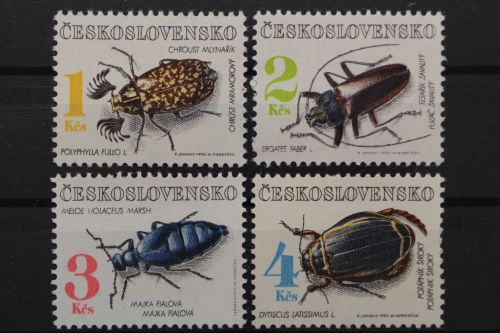 Tschechoslowakei, MiNr. 3122-3125, postfrisch