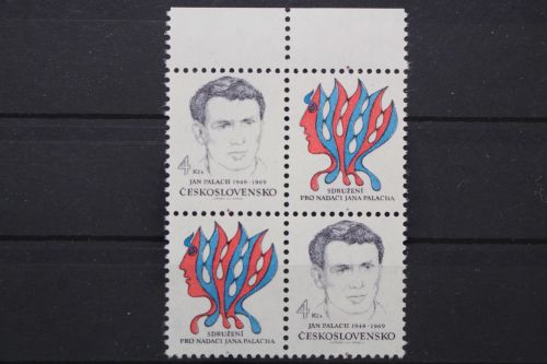 Tschechoslowakei, MiNr. 3090 Viererblock, postfrisch