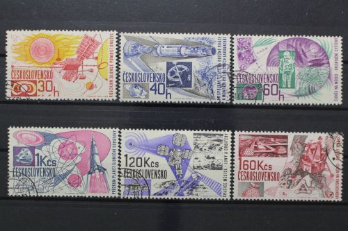 Tschechoslowakei, MiNr. 1688-1693, gestempelt