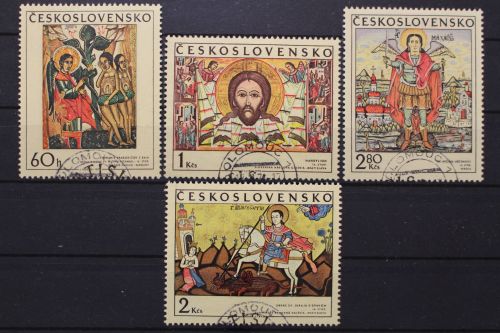 Tschechoslowakei, MiNr. 1976-1979, gestempelt