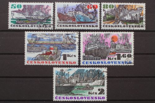 Tschechoslowakei, MiNr. 2091-2096, gestempelt
