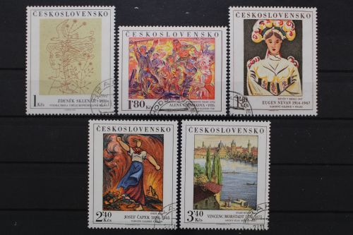 Tschechoslowakei, MiNr. 2294-2298, gestempelt