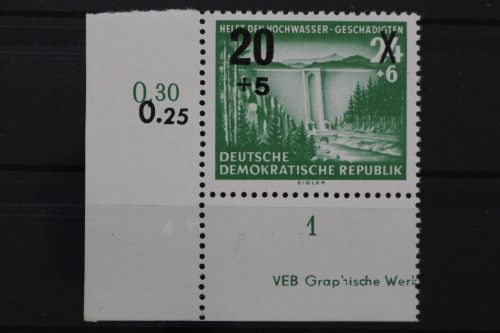 DDR, MiNr. 449 Ecke links unten, postfrisch