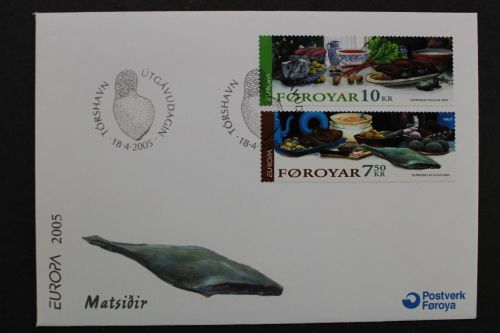 Färöer, MiNr. 528-529, FDC