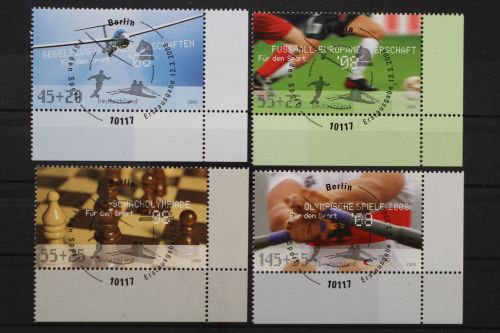 Deutschland (BRD), MiNr. 2649-2652 Ecke rechts unten, ESST