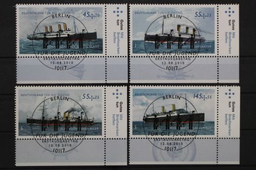 Deutschland (BRD), MiNr. 2809-2812 Ecke rechts unten, ESST