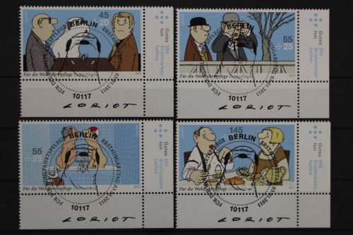 Deutschland (BRD), MiNr. 2836-2839 Ecke rechts unten, ESST