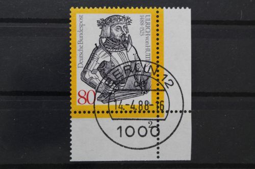 Deutschland (BRD), MiNr. 1364 Ecke rechts unten FN 2, gestempelt