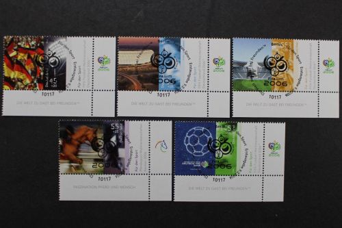 Deutschland (BRD), MiNr. 2517-2521 Ecke rechts unten, ESST