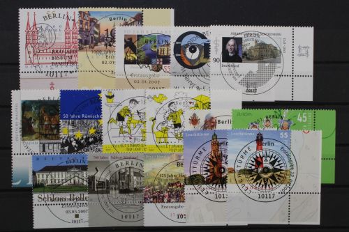 Deutschland (BRD), Partie aus 2007, Ecke rechts unten ESST Berlin
