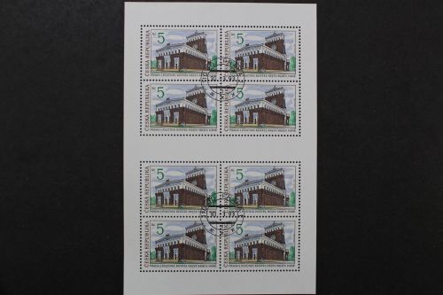 Tschechische Republik, MiNr. 6 Kleinbogen, gestempelt