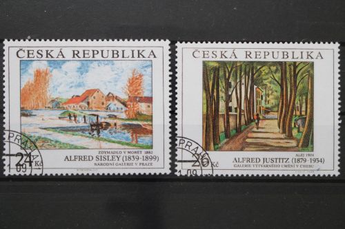 Tschechische Republik, MiNr. 614-615, gestempelt