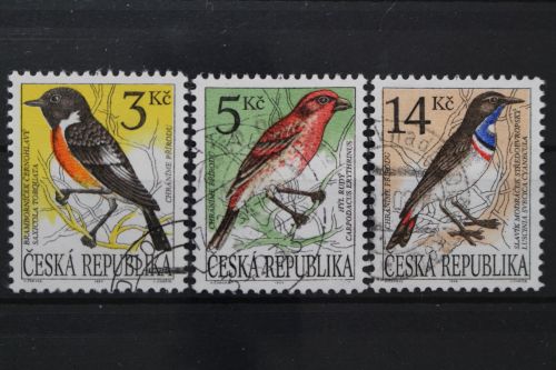 Tschechische Republik, MiNr. 49-51, gestempelt