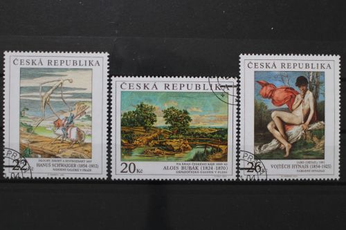 Tschechische Republik, MiNr. 416-418, gestempelt