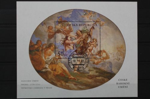 Tschechische Republik, MiNr. Block 15, gestempelt