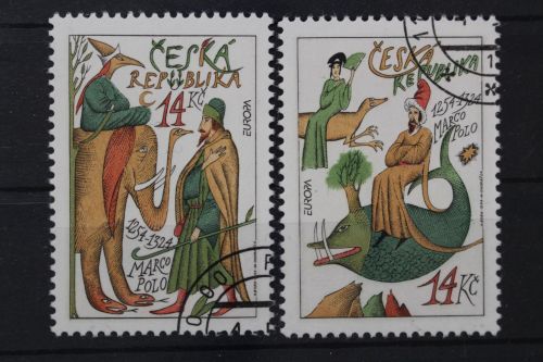 Tschechische Republik, MiNr. 36-37, gestempelt