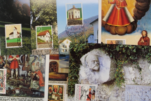 Liechtenstein, Partie aus 2001, Maximumkarten