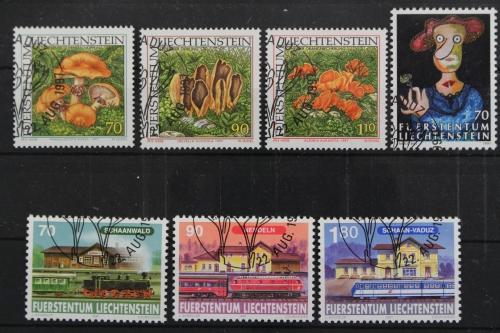 Liechtenstein, MiNr. 1152-1158, ESST