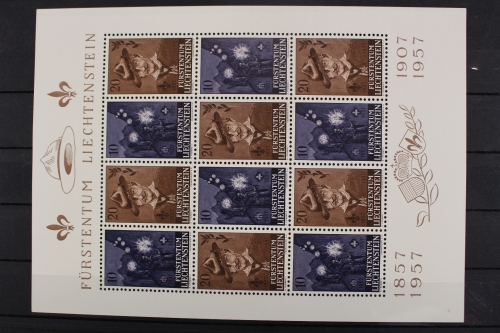 Liechtenstein, MiNr. 360-361 Kleinbogen, postfrisch