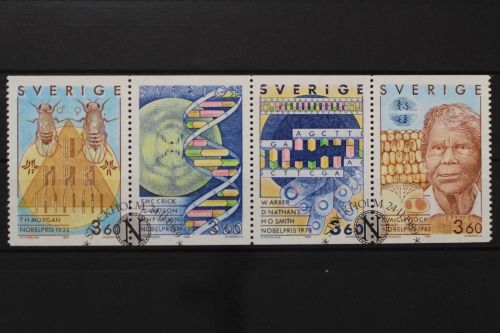 Schweden, MiNr. 1572-1575, gestempelt