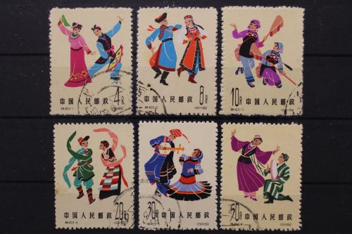 China, MiNr. 357-662, gestempelt