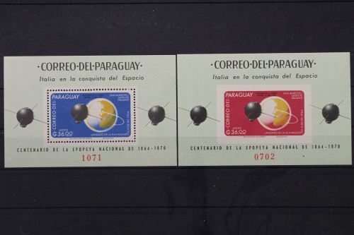 Paraguay, MiNr. Block 87 + 88, postfrisch