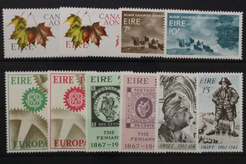 Irland, MiNr. 192-201 Jahrgang 1967, postfrisch