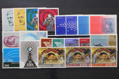 Irland, MiNr. 336-355 Jahrgang 1976 ohne Block 2, postfrisch