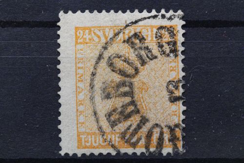 Schweden, MiNr. 10, gestempelt