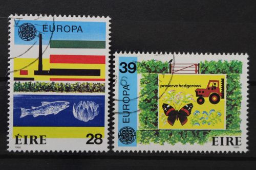 Irland, MiNr. 589-590, gestempelt