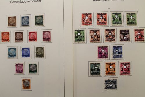 Generalgouvernement 1939-1944 incl. Dienst- und Zustellmarken, gestempelt