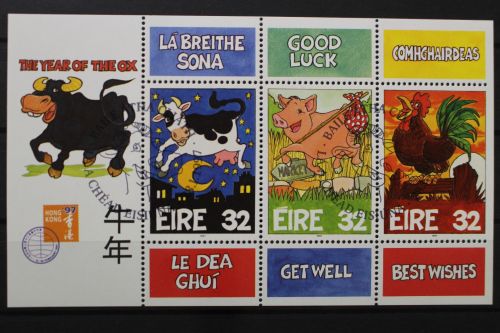 Irland, MiNr. Block 21, gestempelt