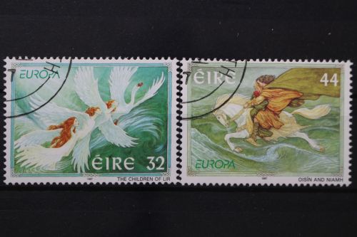 Irland, MiNr. 1000-1001, gestempelt