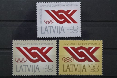 Lettland, MiNr. 323-325, postfrisch