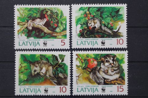 Lettland, MiNr. 378-381, postfrisch