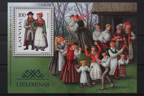 Lettland, MiNr. Block 10, postfrisch
