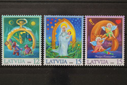 Lettland, MiNr. 535-537, postfrisch