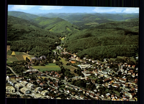 Bad Bergzabern, im Naturpark Pfälzerwald, Ortsansicht