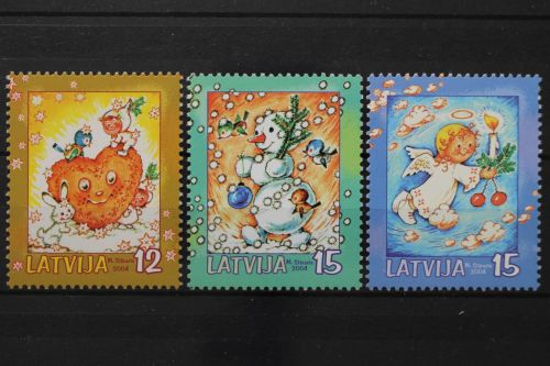 Lettland, MiNr. 624-626, postfrisch