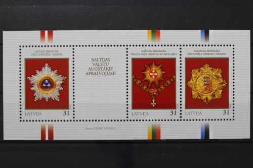 Lettland, MiNr. Block 24, postfrisch