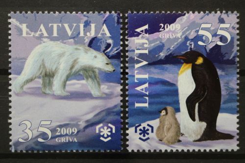 Lettland, MiNr. 755-756, postfrisch