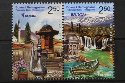 Bosnien-Herzegowina, MiNr. 589-590 A Paar, postfrisch
