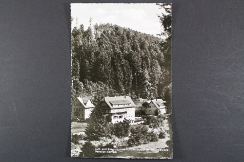 Schönmünzach / Baiersbronn, Murgtal, Pension Klumpp