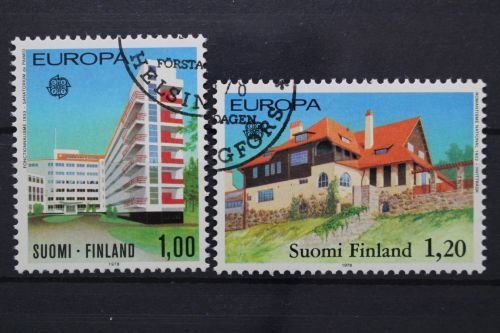Finnland, MiNr. 825-826, gestempelt