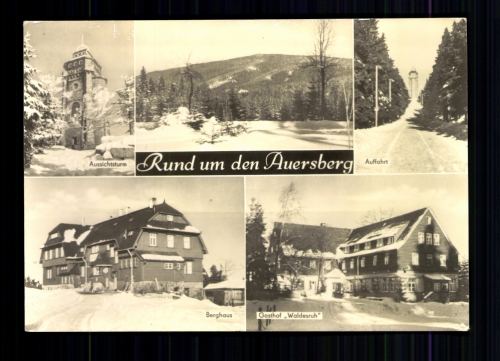 Auersberg im Erzgebirge, Rund um den Auersberg