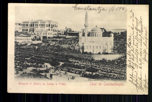 Constantinople, Mosquee et du Sultan a Yildiz