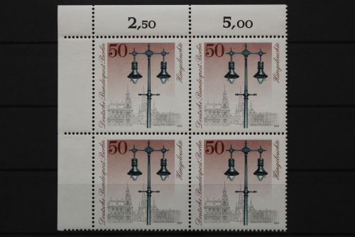 Berlin, MiNr. 605 Viererblock Ecke links oben, postfrisch